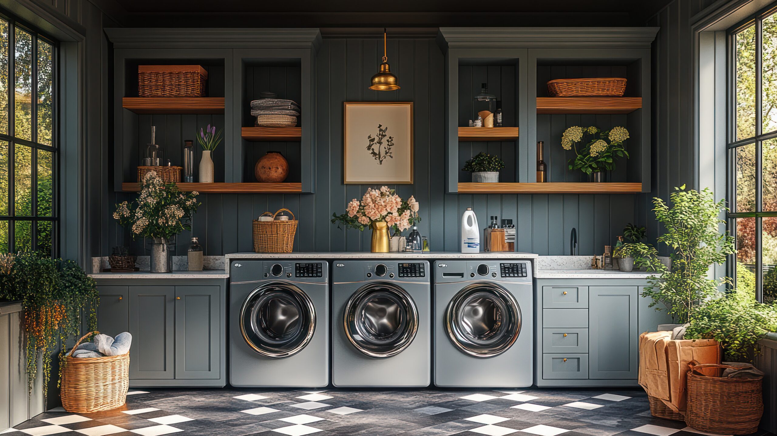 Sudsy and Sophisticated: Southwest Florida’s Lavish Laundry Room Trends