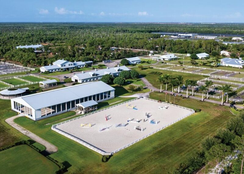 An-aerial-view-shows-the-53-acre-equestrian-facility-Shore-Acres-Farm-located-east-of-Naples-in-Golden-Gate-Estates.-Photo-by-Nick-Shirghio