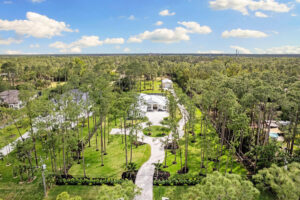 Gulfstream Homes Naples Florida home site lot with acreage