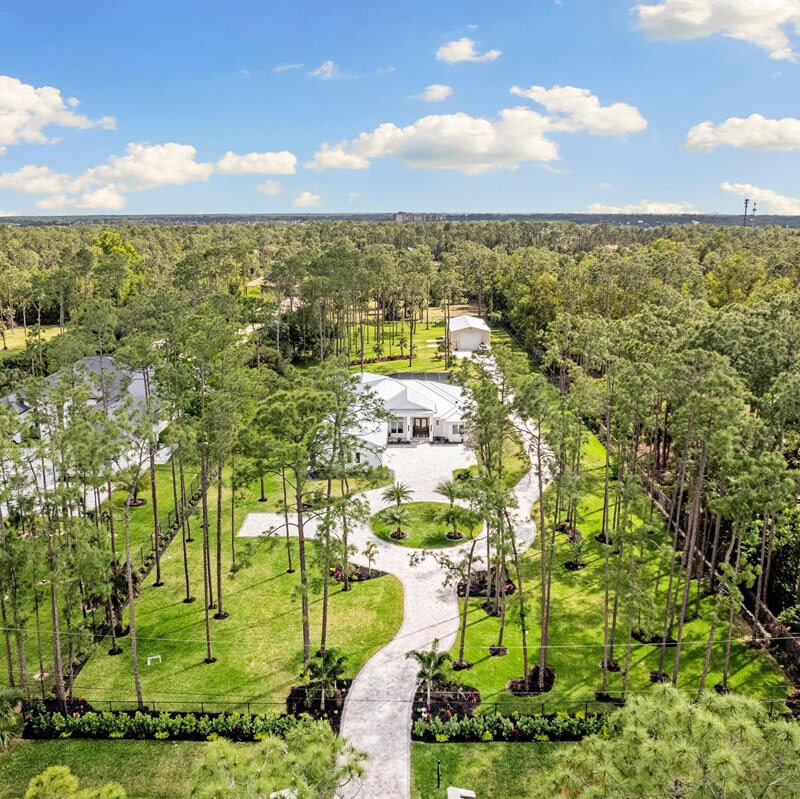 Gulfstream Homes Naples Florida home site lot with acreage