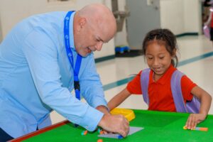 Paul Donahue and Boys and Girls Club of Collier County Student